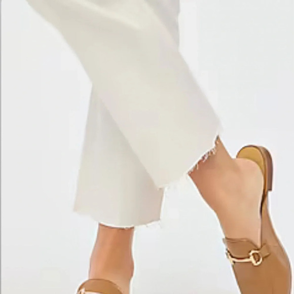 J.Crew White Flare crop white jean in signature stretch Size 30 - Picture 2 of 4